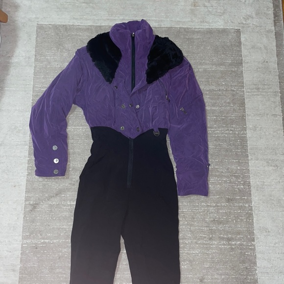 Nils Skiwear Vintage 80’s Ski Suit Size 6 Petite - Picture 1 of 5